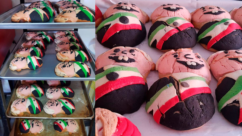 Panadería en Puebla conmemora las fiestas patrias con las "ConchAMLO" 