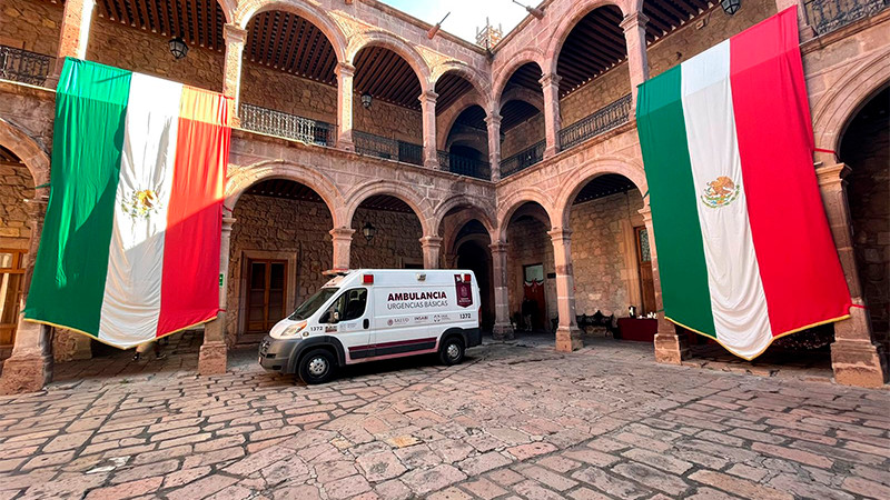Secretaría de Salud de Michoacán mantendrá operativo médico en el Centro de Morelia durante las fiestas patrias  