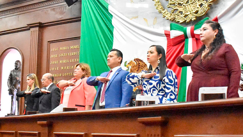 Inicia Congreso de Michoacán su Segundo Año Parlamentario 