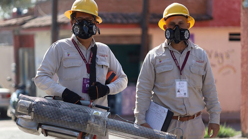 Acciones contundentes contra el dengue colocan a Michoacán por debajo de la media nacional