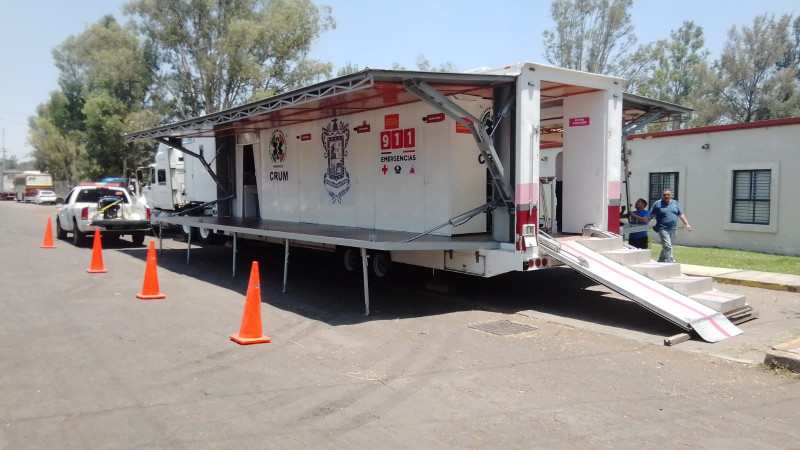 Despliega Gobierno del Estado 7 unidades móviles para atender contingencia por sismo 