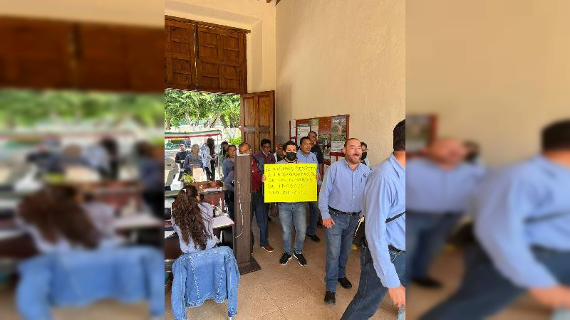 CNTE acusan a edil de Cuitzeo de violentar su autonomía laboral 