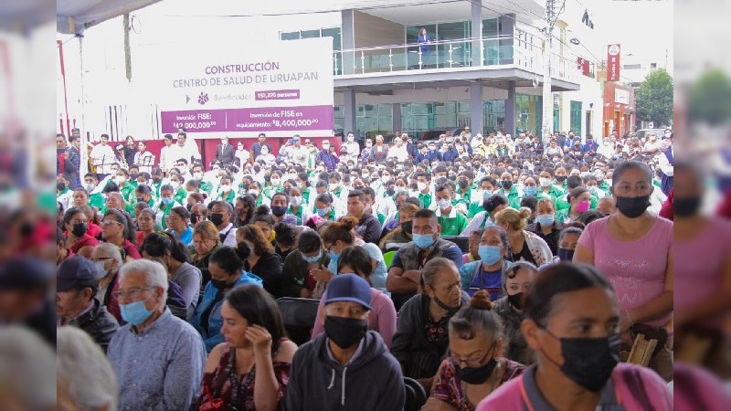 Entregan Bedolla y Nacho Campos Centro de Salud por 50.2 mdp 