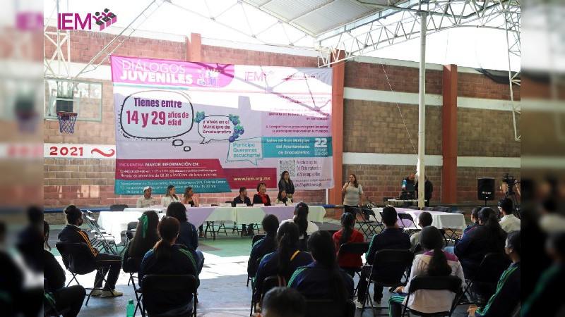 IEM inaugura diálogos itinerantes con la Juventud Michoacana 