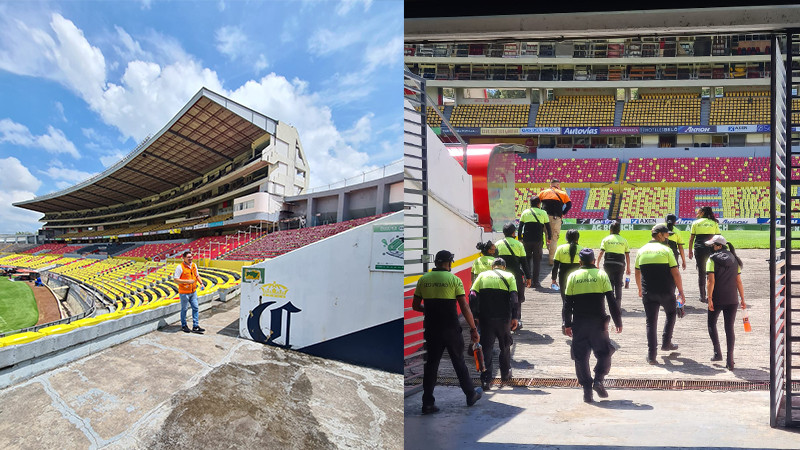 Gobierno de Morelia determina sin riesgos el Estadio Morelos 