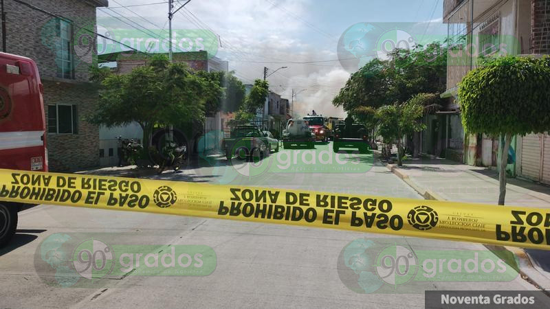 Un electrocutado y un inmueble incendiado en hechos distintos en Celaya, Guanajuato
