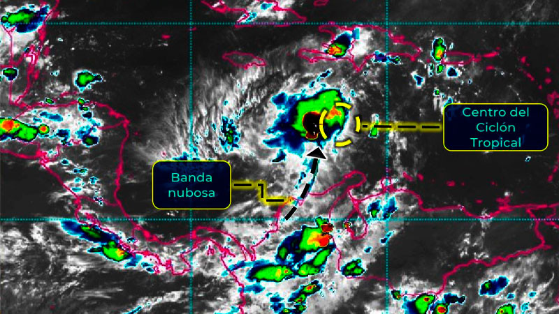 Se forma Tormenta Tropical "Ian" a partir de la Depresión Tropical "Nueve" en el Mar Caribe
