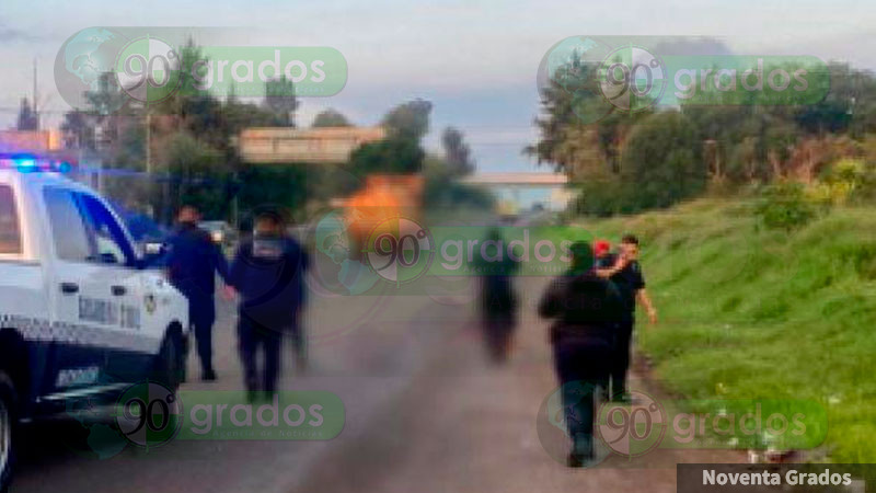 Hombre muere atropellado por auto fantasma en la Morelia-Pátzcuaro 