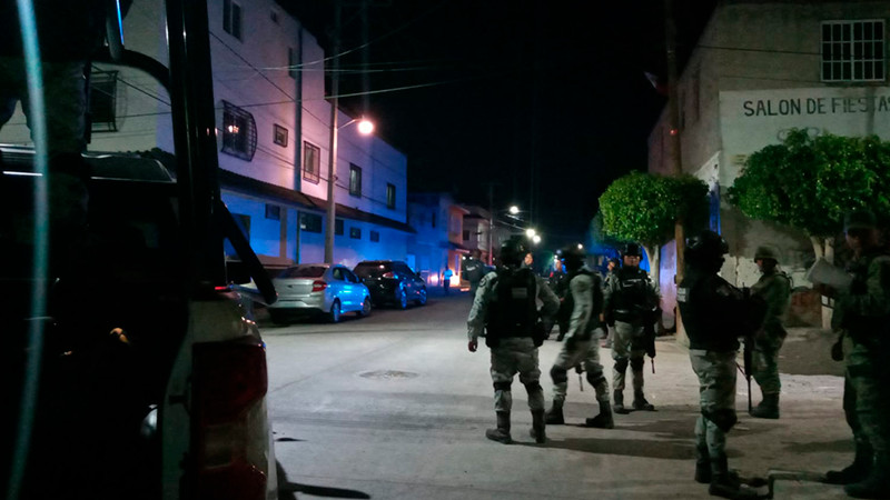 Grupo de personas es atacado a balazos en la vía pública en Celaya, Guanajuato 
