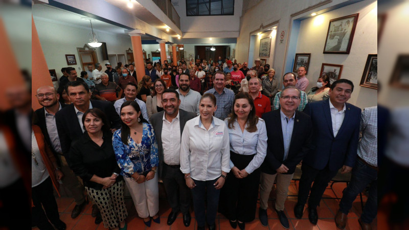 Presenta Informe Legislativo diputada Ivonne Pantoja ante panistas de Zamora 