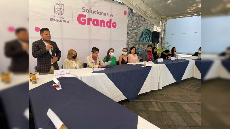 Juventud zitacuarense debe participar en la toma de decisiones: Vanessa Ixtláhuac 