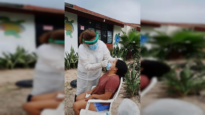 Brigadas de Salud en Tu Familia se encuentran en refugios de la Costa Michoacana 