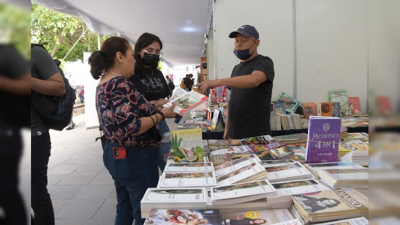 Se posiciona Festival Internacional del Libro de Morelia 2022 como un referente cultural en el país