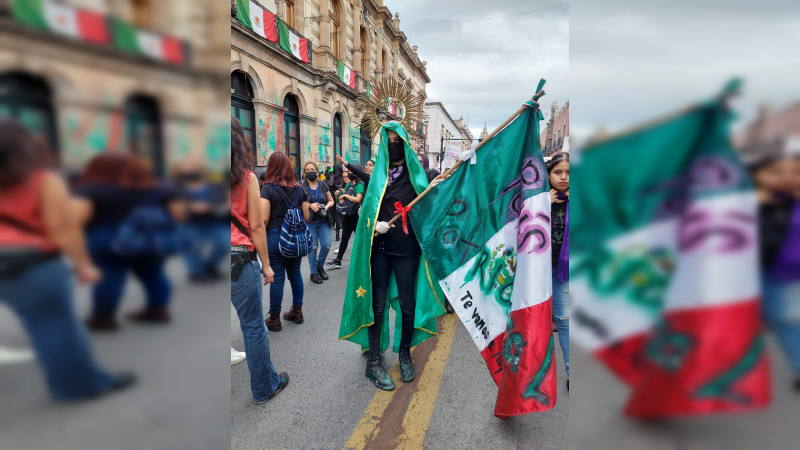 Protestan para exigir a Michoacán legislar sobre aborto