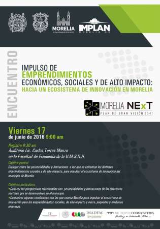 IMPLAN promueve la creación de un ecosistema de innovación para emprendimientos económicos 