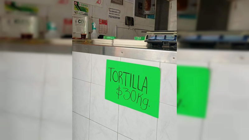 Tortillas, un lujo para algunos en Lázaro Cárdenas, Michoacán: Sube a 30 pesos el kilo 