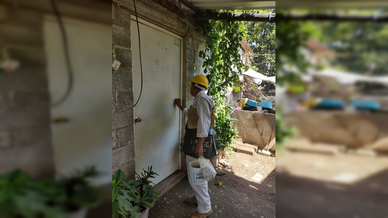 Realiza SSM operativo contra el dengue en Juárez y San Lucas
