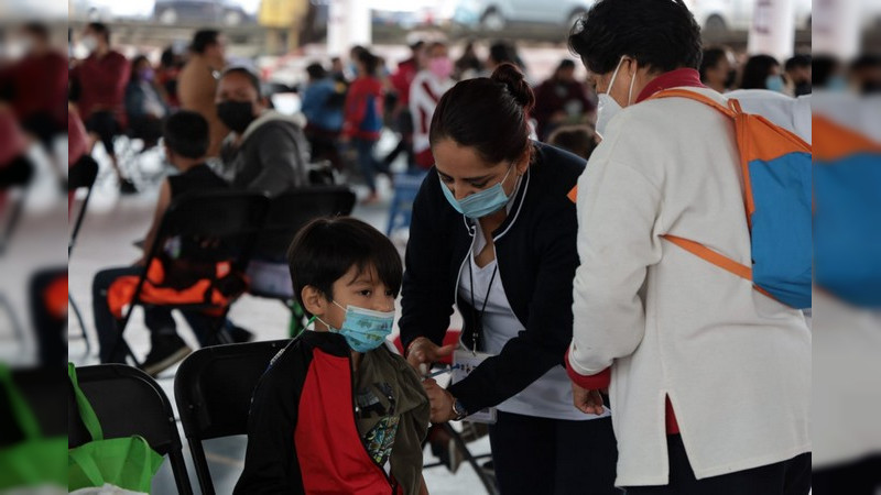 Aplicadas, en 5 meses, más de medio millón de dosis anti COVID-19 a menores de 5 a 11 años