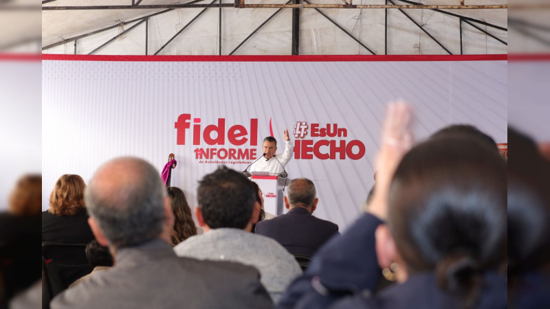 Se logró entendimiento en Legislativo con 8 fuerzas políticas: Fidel Calderón Torreblanca