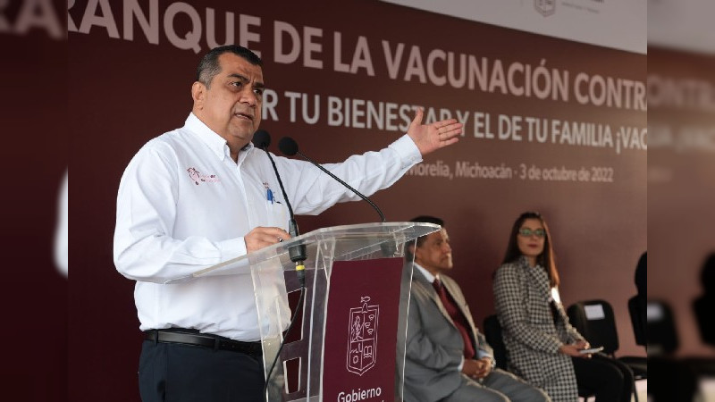 Arranca en Michoacán la vacunación contra la Influenza