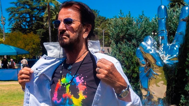 Ringo Starr da positivo a Covid-19 cancela conciertos por enfermedad 