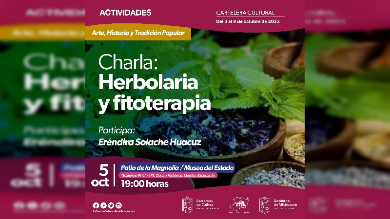 Comida Tradicional, protagonista en la charla de Eréndira Solache Huacuz 