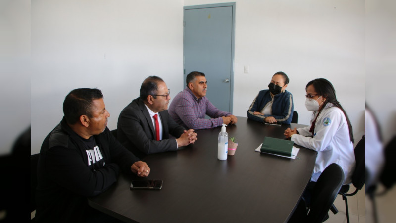 Trabajo conjunto para lograr mejorar la atención de los enfermos renales del municipio de Ciudad Hidalgo y la región