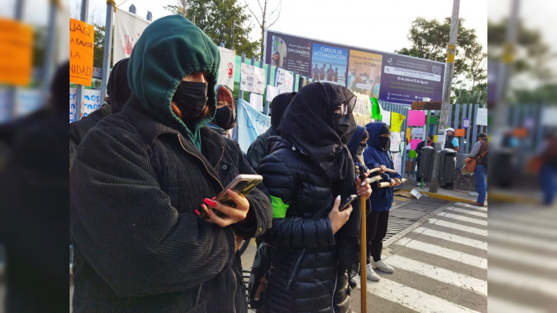 Se cumplen 72 horas del paro en la Universidad Autónoma de Querétaro