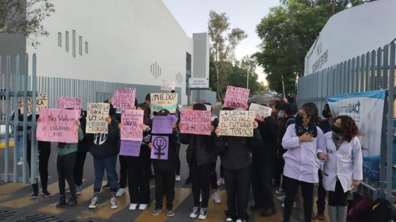 Se cumplen 72 horas del paro en la Universidad Autónoma de Querétaro