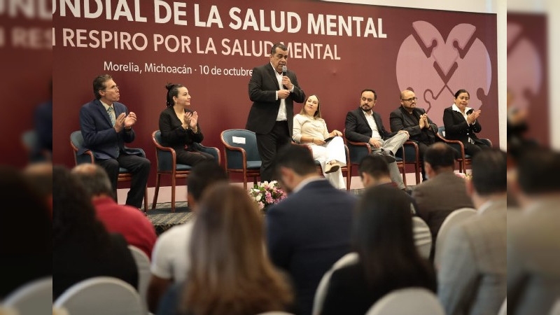 Estado y Federación conmemoran el “Día Mundial de la Salud Mental”