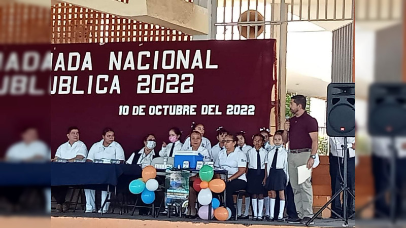 Inauguran en Apatzingán acciones de la 2ª Jornada Nacional de Salud Publica 2022