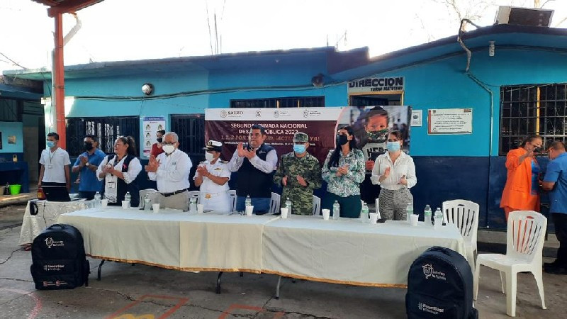 Arrancan Segunda Jornada Nacional de Salud en Lázaro Cárdenas, Michoacán