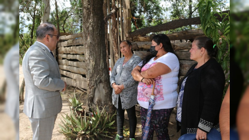 Inaugura Téllez Marín primera etapa del drenaje en la colonia Las Rosas