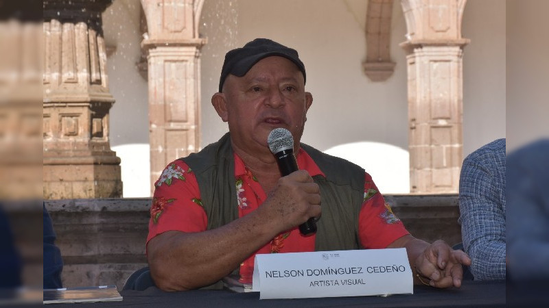 El Centro Cultural Clavijero recibirá las intervenciones artísticas de Nelson Domínguez