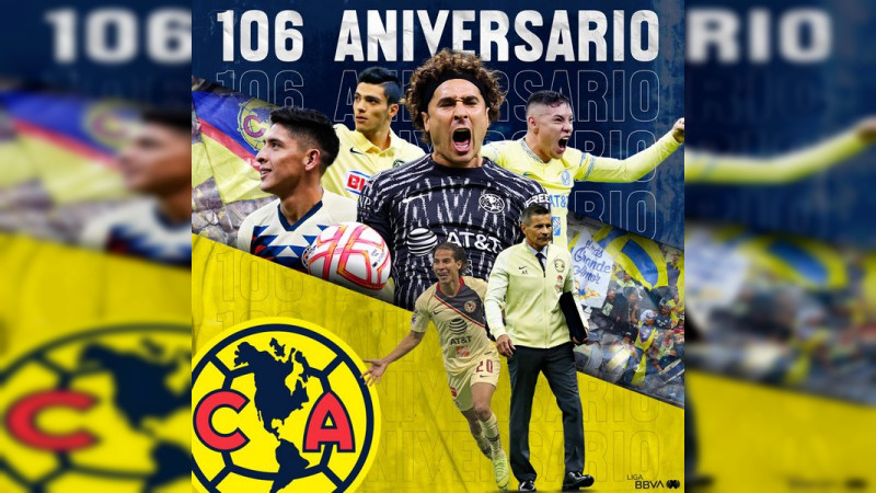 América con un pie en semifinales tras golear 6-1 al Puebla