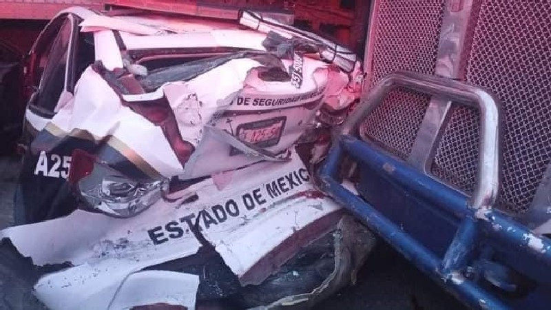 Choque múltiple en la Siglo XXI deja dos heridos