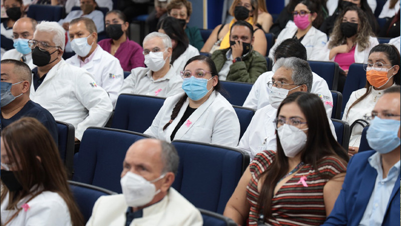 Conmemora Secretaría de Salud de Michoacán XXI aniversario del Hospital de la Mujer