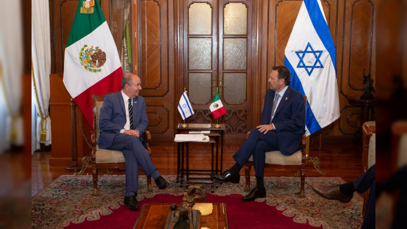Estrecha Querétaro lazos con Israel