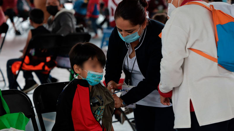 Avanza en Michoacán vacunación anti Covid-19 