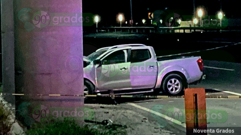 Accidente en avenida 5 de Febrero, en Querétaro, deja un muerto 