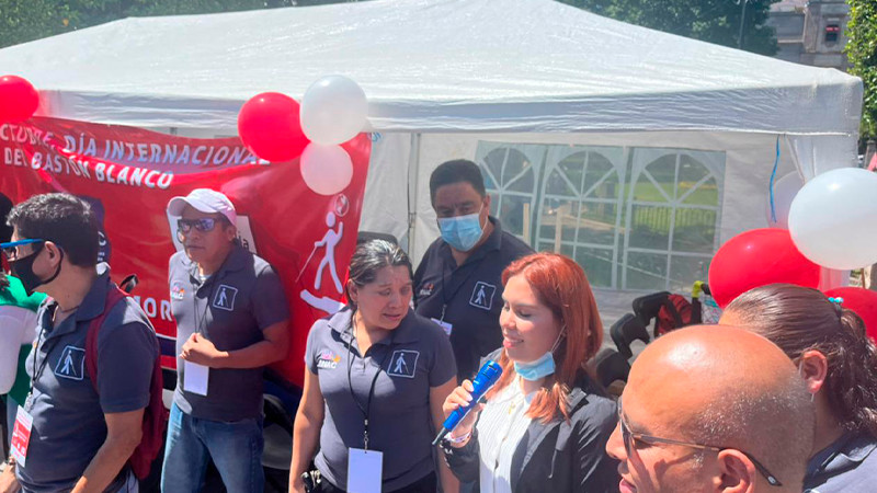 DIF Michoacán reconoce labor de asociaciones civiles en pro de las personas con discapacidad visual