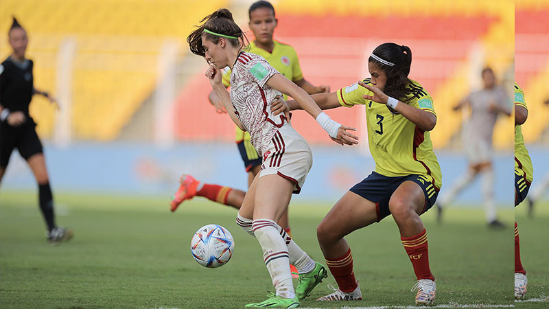 Colombia elimina a la Selección Mexicana Femenil en el Mundial Sub 17 