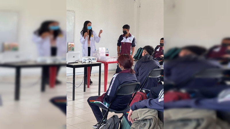 Busca plantel Maravatío del Cecytem certificarse como escuela saludable 
