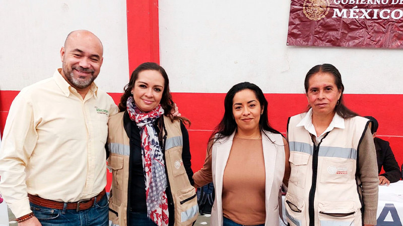 Tandas del bienestar en Quiroga benefician a 30 personas 