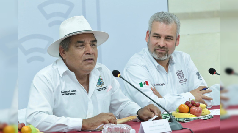 Michoacán: alcaldes de Sierra-Costa reconocen apoyo del Gobierno en atención a daños tras sismo 