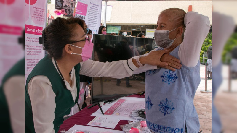Trabajamos en esquemas integrales de atención a cáncer de mama: Claudia Sheinbaum 