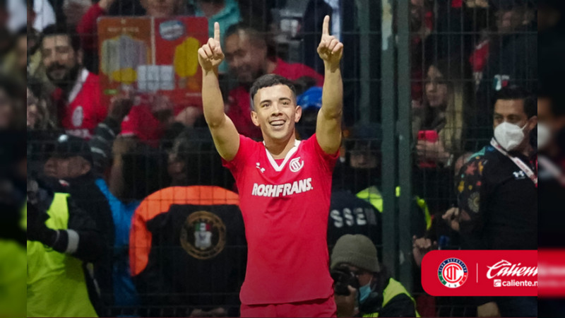 Toluca vence 2-1 al América en la ida de la semifinal