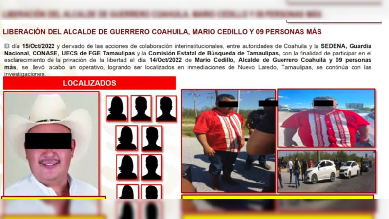 Detienen a un presunto participe en el secuestro del alcalde de Guerrero 