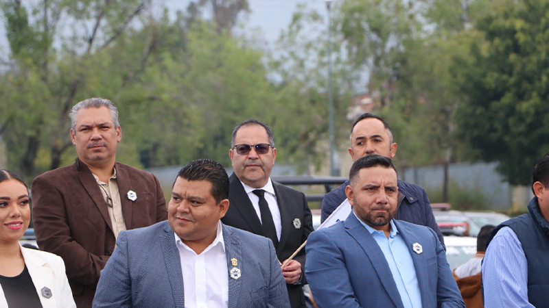 Ayuntamiento de Ciudad Hidalgo recibe 4 patrullas, derivado del programa FORTAPAZ 