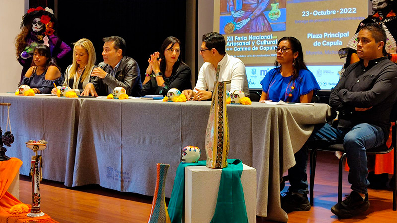 Realizarán XII Feria Nacional Artesanal y Cultural de la Catrina de Capula